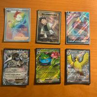 Lotto carte pokemon