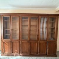 grande libreria/credenza in legno - aosta (festaz)