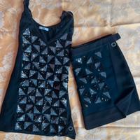 Complero maglia e minigonna