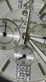kriss kador crono con Diamanti 