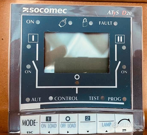 GPI and Tally Interface; modulo SOCOMEC ATyS D20