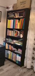 Libreria nera 80x28x202 come nuova.
