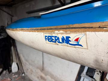 Canoa in vetroresina Fiberline