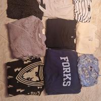 Bundle 9 maglioni, camicie, magliette
