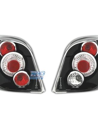 FANALI PER FORD FIESTA MK3 89-95 SFONDO NERO