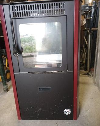 Stufa ventilata biometano Ecocal 35T