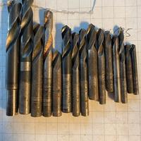 15 punte corte in HSS da 4,5 a 12 mm