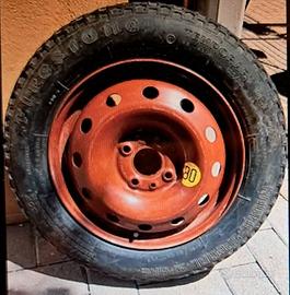 CERCHIO RUOTINO DI SCORTA 135/80 R14