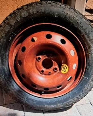 CERCHIO RUOTINO DI SCORTA 135/80 R14