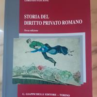 Libro di Testo Storia del Diritto Privato Romano