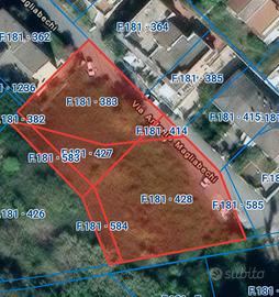 Trionfale Lucchina  terreno edificabile res.