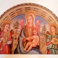 Affresco, opera di su telaio