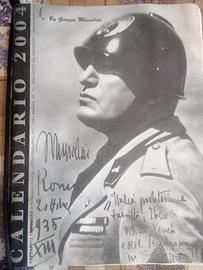 calendario Mussolini 