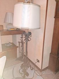 lampada in ferro pieno dimmerabili