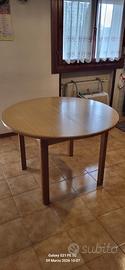 Tavolo allungabile in legno