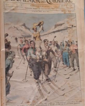 DOMENICA DEL CORRIERE- 5 annate rilegate