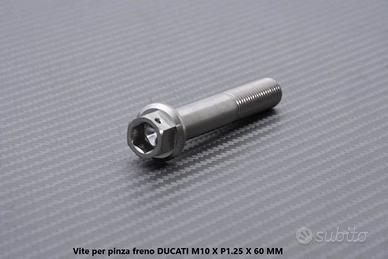 Vite per pinza freno DUCATI M10 X P1.25 X 60 MM