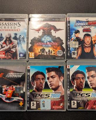 Videogiochi PS3 (5€ uno)