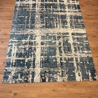 Tappeto grigio blu 230x160 cm