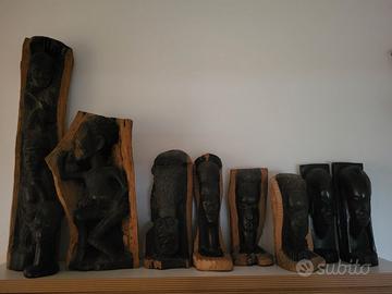 Sculture africane autentiche