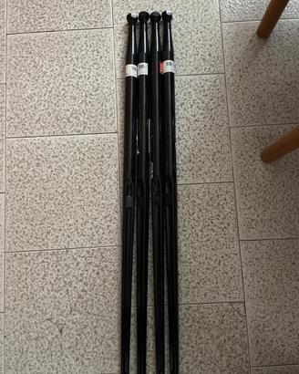 Punte/Forche di caricamento per rotoballe  2 pezzi