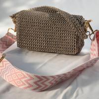 Borsa Uncinetto Baguette Pandora