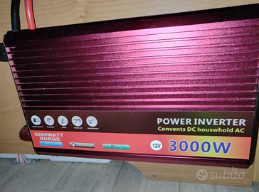Inverter 12V - 220V - 3000W