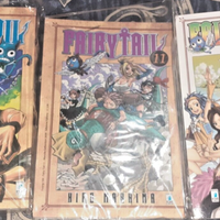 Lotto 3 Fumetti Manga serie Fairy tail star comics