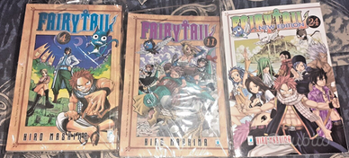 Lotto 3 Fumetti Manga serie Fairy tail star comics