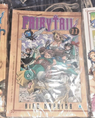 Lotto 3 Fumetti Manga serie Fairy tail star comics
