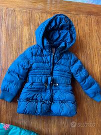 Piumino imbottito bambina 3 anni
