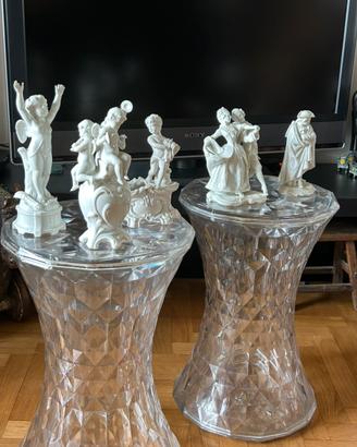 5 statuette Capodimonte