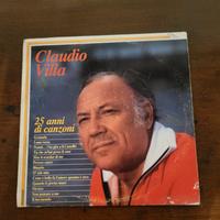 vinile Claudio villa 25 anni di canzoni 