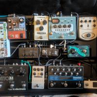 Pedalini effettistica per chitarra/basso