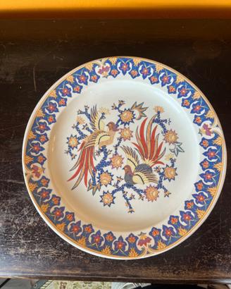 Grande piatto centrotavola vintage ceramica