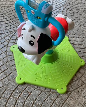 Fischer price gioco bambini 12+ cagnolino saltella