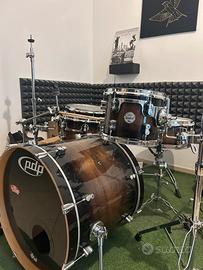 Batteria PDP CONCEPT MAPLE  byDW, +  Sgabello+aste