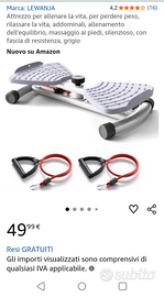 Attrezzo fitness. Waist twister. NUOVO