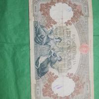 banconota 5000 lire Regine del mare 