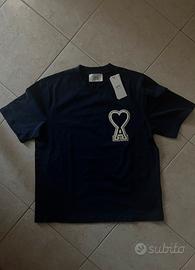 T-shirt Ami Paris blu