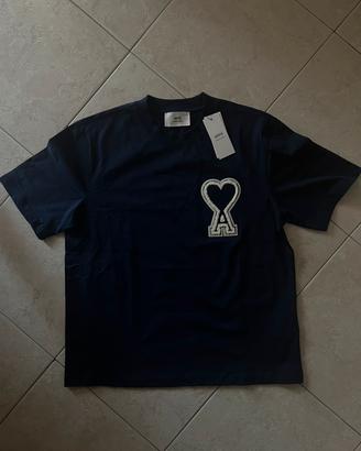 T-shirt Ami Paris blu
