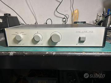 Preamplificatore MG LINE A valvolare HI-END