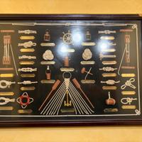 Quadro con nodi marinai