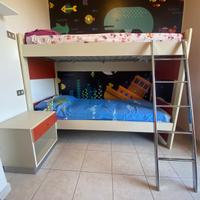 Cameretta letto a castello