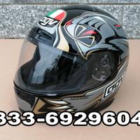 CASCO AGV QUASAR Q3 REPLICA MAX BIAGGI BLACK