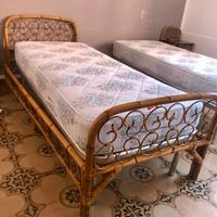 Splendidi letti in bambù ‘60 design italiano