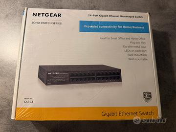 24-port gigabit ethernet unmanaged switch NETGEAR