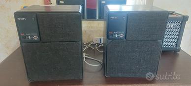 Coppia casse vintage Philips 22RH541/00R Holland