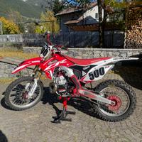 Honda CR 500 AF ( telaio CRF targato)