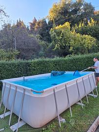 Piscina Bestway 412 m x 2 m × 122 h completa 